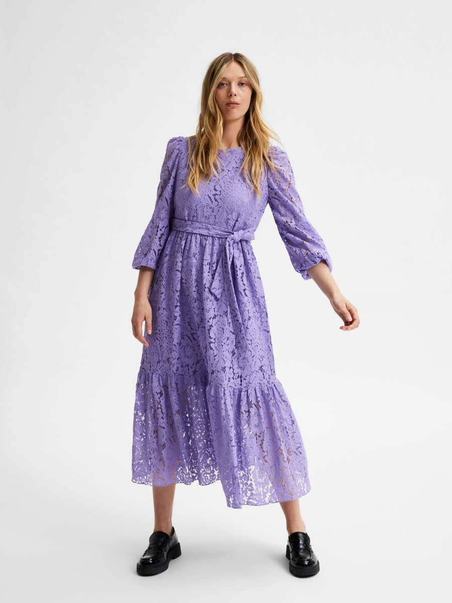 Selected LACE MAXI DRESS, Violet Tulip, highres - 16083658_VioletTulip_003.jpg