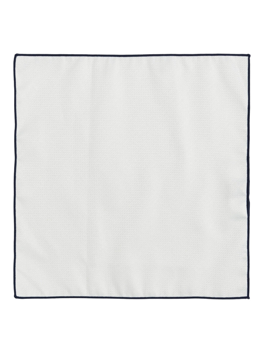 Selected PATTERNED HANDKERCHIEF, White, highres - 16089140_White_001.jpg