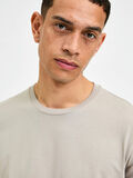 Selected COTTON T-SHIRT, Flint Gray, highres - 16077365_FlintGray_006.jpg