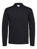 Selected MANCHES LONGUES POLO, Black, highres - 16090424_Black_001.jpg