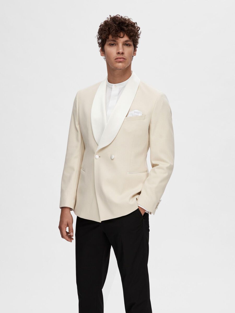 Selected ESMOQUIN BLAZER, Oatmeal, highres - 16092023_Oatmeal_1068595_003.jpg