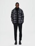 Selected CHECKED LOOSE FIT - OVERSHIRT, Grey, highres - 16075029_Grey_785077_005.jpg