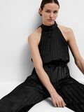 Selected NECKHOLDER PLISSEE JUMPSUIT, Black, highres - 16093089_Black_008.jpg