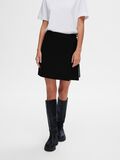 Selected WRAP MINI SKIRT, Black, highres - 16094374_Black_003.jpg