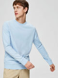 Selected REGULAR FIT - SWEATSHIRT, Cashmere Blue, highres - 16072699_CashmereBlue_008.jpg