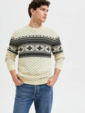 Selected KNITTED WINTER PULL, Cloud Cream, highres - 16086720_CloudCream_968185_008.jpg