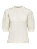 Selected CABLE KNIT PULLOVER, Snow White, highres - 16083795_SnowWhite_001.jpg