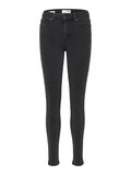 Selected MID WAIST SKINNY FIT JEANS, Dark Grey Denim, highres - 16081368_DarkGreyDenim_001.jpg