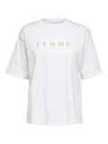 Selected IMPRIMÉ T-SHIRT, Bright White, highres - 16082741_BrightWhite_001.jpg