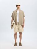 Selected SEERSUCKER SHORT SLEEVED SHIRT, Pure Cashmere, highres - 16097618_PureCashmere_005.jpg