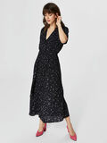 Selected WRAP - MAXI DRESS, Black, highres - 16066368_Black_666753_005.jpg