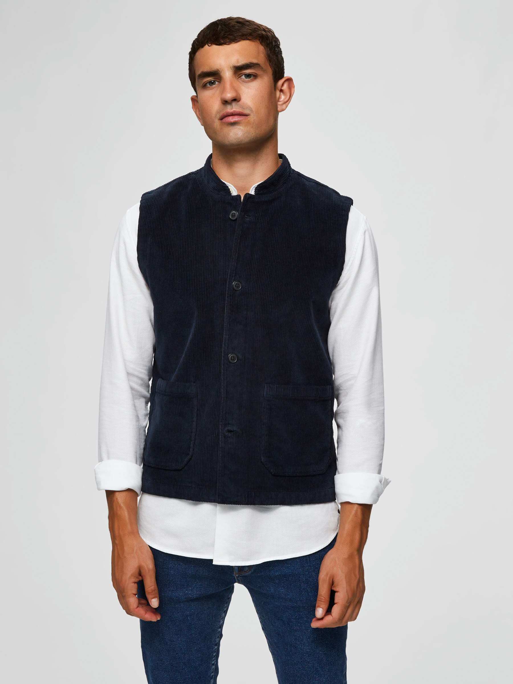 Gilet homme velours online sans manches