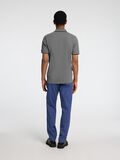 Selected KORTE MOUWEN POLO, Medium Grey Melange, highres - 16095852_MediumGreyMelange_004.jpg