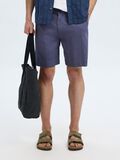 Selected CORTE HOLGADO SHORTS EN MEZCLA DE LINO, Oceana, highres - 16097541_Oceana_003.jpg