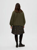 Selected RIBBED CURVE KNITTED CARDIGAN, Ivy Green, highres - 16087439_IvyGreen_981510_004.jpg