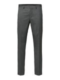 Selected COUPE SLIM PANTALON DE COSTUME, Dark Grey Melange, highres - 16069323_DarkGreyMelange_001.jpg