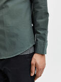 Selected ORGANIC COTTON OXFORD SHIRT, Forest Night, highres - 16077359_ForestNight_006.jpg