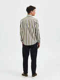 Selected STRIPED LONG SLEEVED SHIRT, Dark Olive, highres - 16085801_DarkOlive_952919_004.jpg