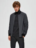 Selected BOMBER SWEAT - VESTE, Black, highres - 16070483_Black_717611_003.jpg