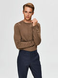 Selected PULLOVER A MAGLIA, Teak, highres - 16074682_Teak_778122_003.jpg