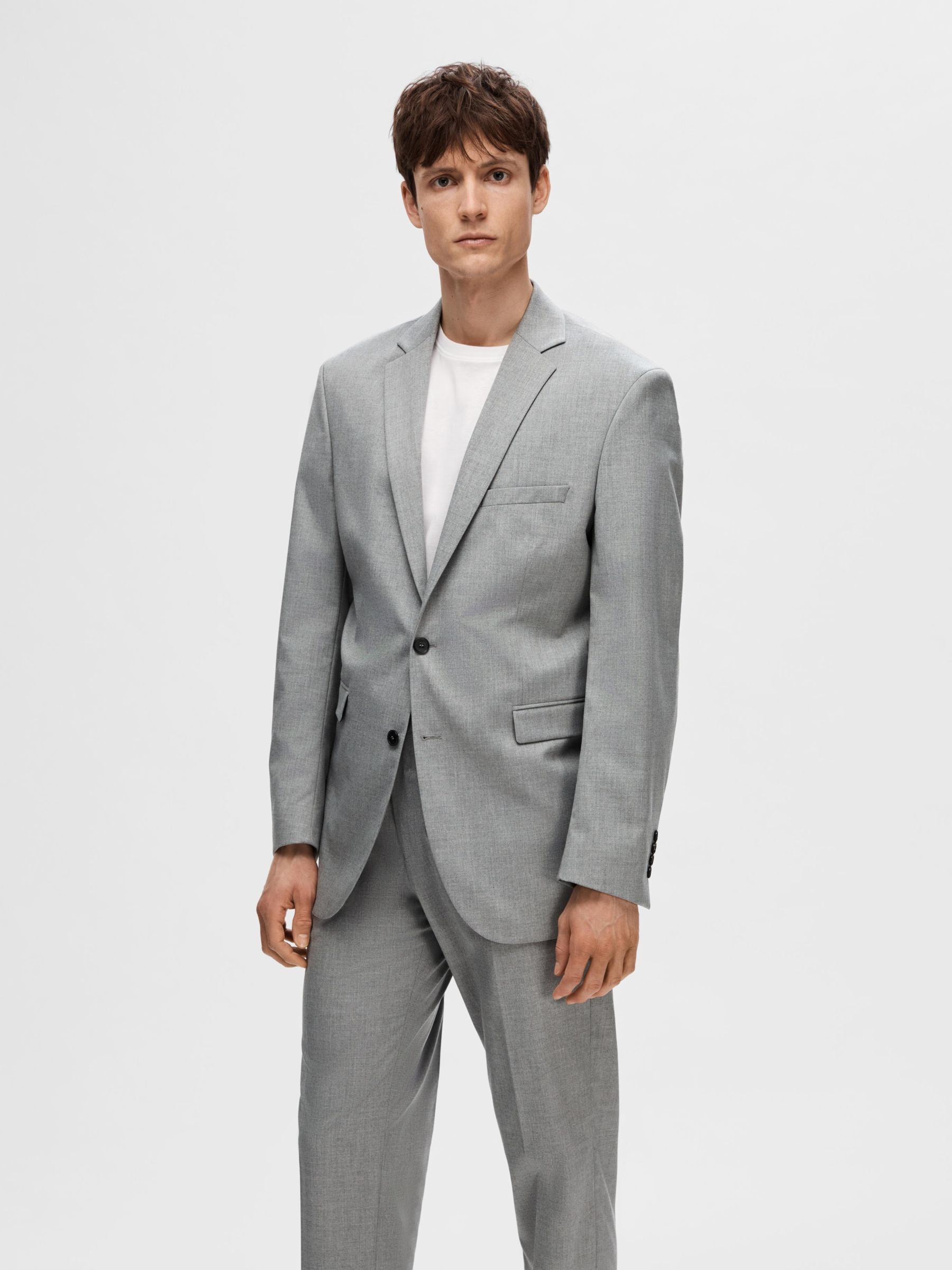 Light grey shop slim fit blazer