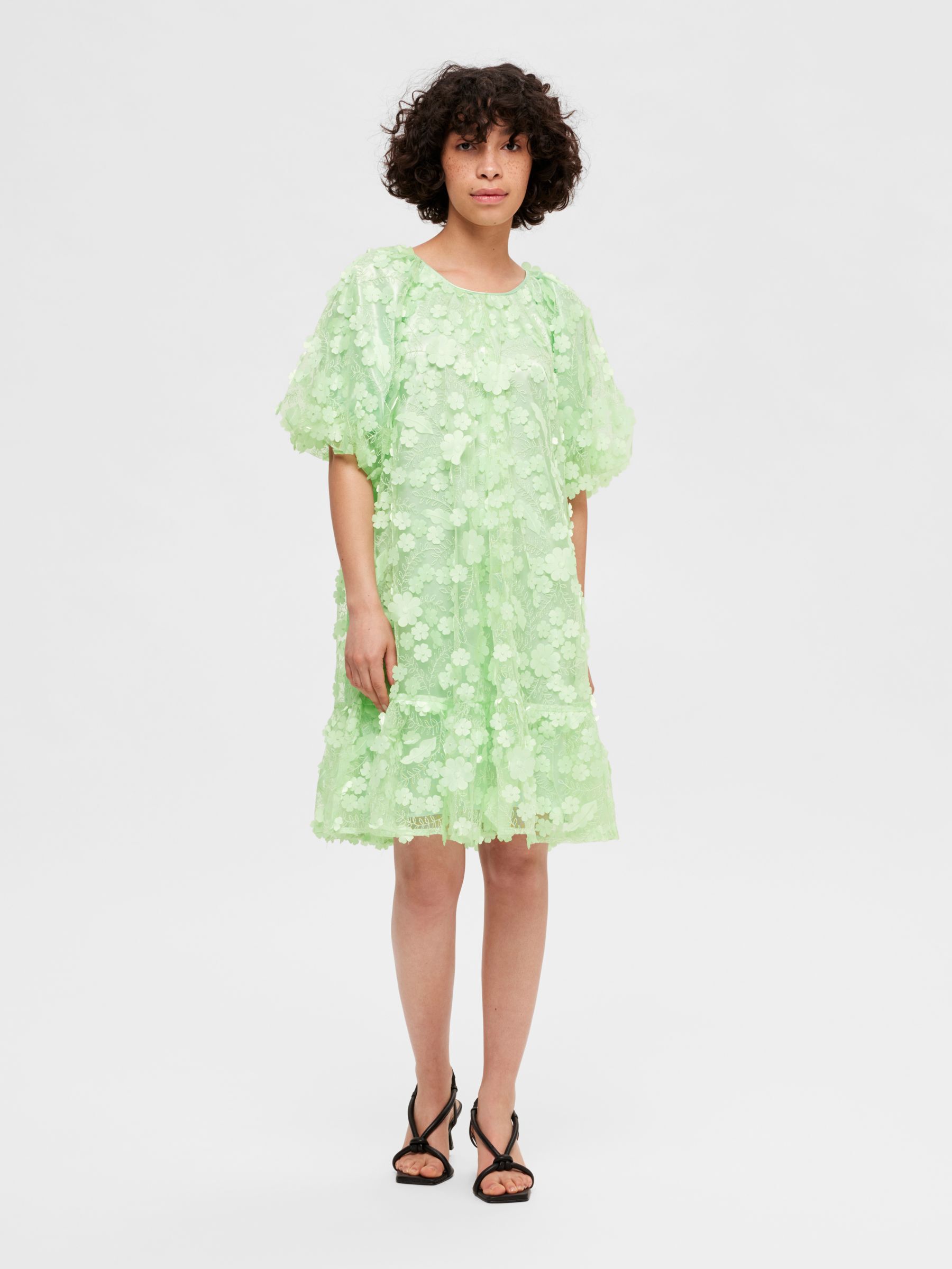 Selected femme sales jurk groen