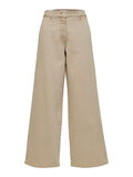 Selected MID-WAIST WIDE FIT JEANS, Oxford Tan, highres - 16082038_OxfordTan_001.jpg