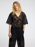 Selected LACE CROPPED  TOP, Black, highres - 16097315_Black_008.jpg