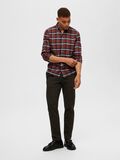 Selected FLANNEL OVERSHIRT, Burnt Henna, highres - 16091358_BurntHenna_1058515_005.jpg