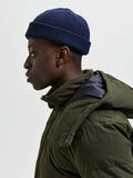 Selected RIBBED WOOL BEANIE, Navy Blazer, highres - 16085200_NavyBlazer_003.jpg