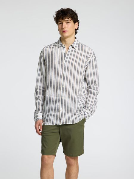 Selected LONG SLEEVED LINEN SHIRT, Bright White, highres - 16096909_BrightWhite_1165921_003.jpg