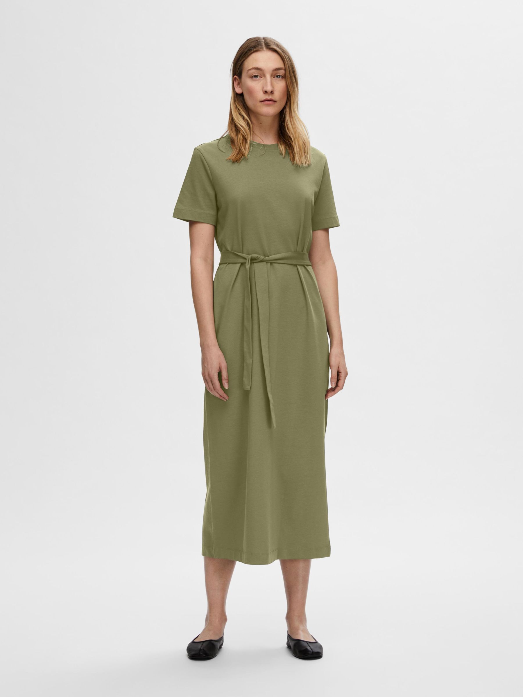 Selected femme midi dress cheap