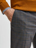 Selected 175 SLIM FIT CHECKED TROUSERS, Grey, highres - 16080608_Grey_875004_006.jpg