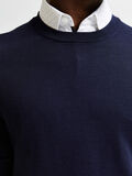 Selected LONG-SLEEVED JUMPER, Navy Blazer, highres - 16079772_NavyBlazer_853571_006.jpg