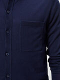 Selected POLO - STRIKKET CARDIGAN, Maritime Blue, highres - 16071584_MaritimeBlue_006.jpg