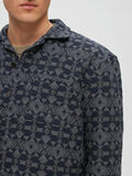 Selected PRINTED CAMP COLLAR OVERSHIRT, Dark Navy, highres - 16090319_DarkNavy_1040499_006.jpg