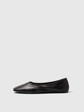 Selected CUIR BALLERINES, Black, highres - 16092704_Black_002.jpg