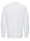Selected MANDARIN COLLAR - SLIM FIT SHIRT, Bright White, highres - 16061932_BrightWhite_002.jpg