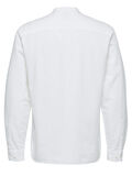 Selected MANDARINKRAGE - SLIM FIT SKJORTE, Bright White, highres - 16061932_BrightWhite_002.jpg