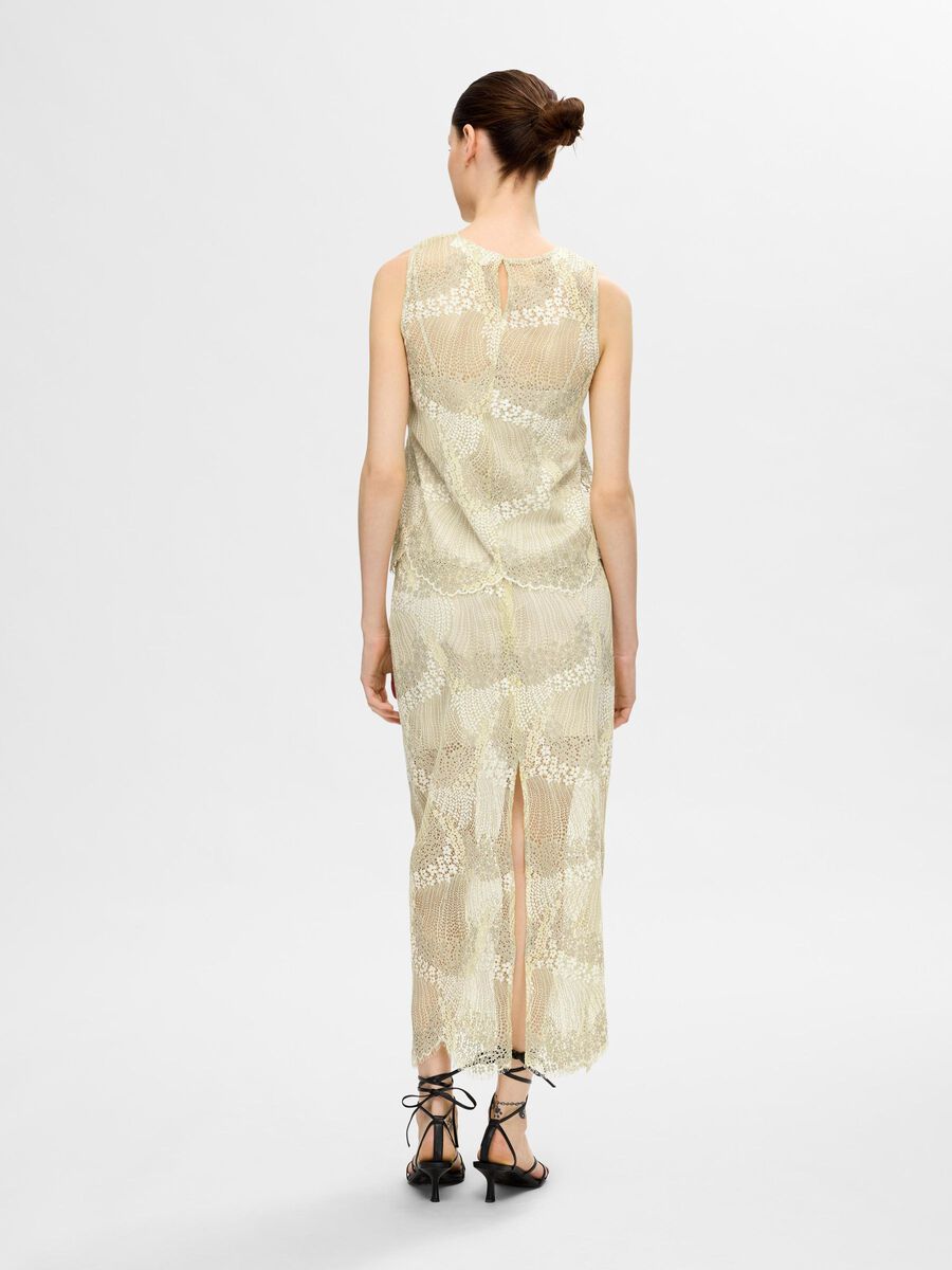 Selected LACE MIDI SKIRT, Flan, highres - 16094140_Flan_004.jpg