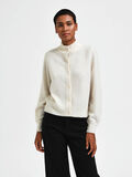 Selected RIBBED KNITTED CARDIGAN, Birch, highres - 16087620_Birch_991602_003.jpg