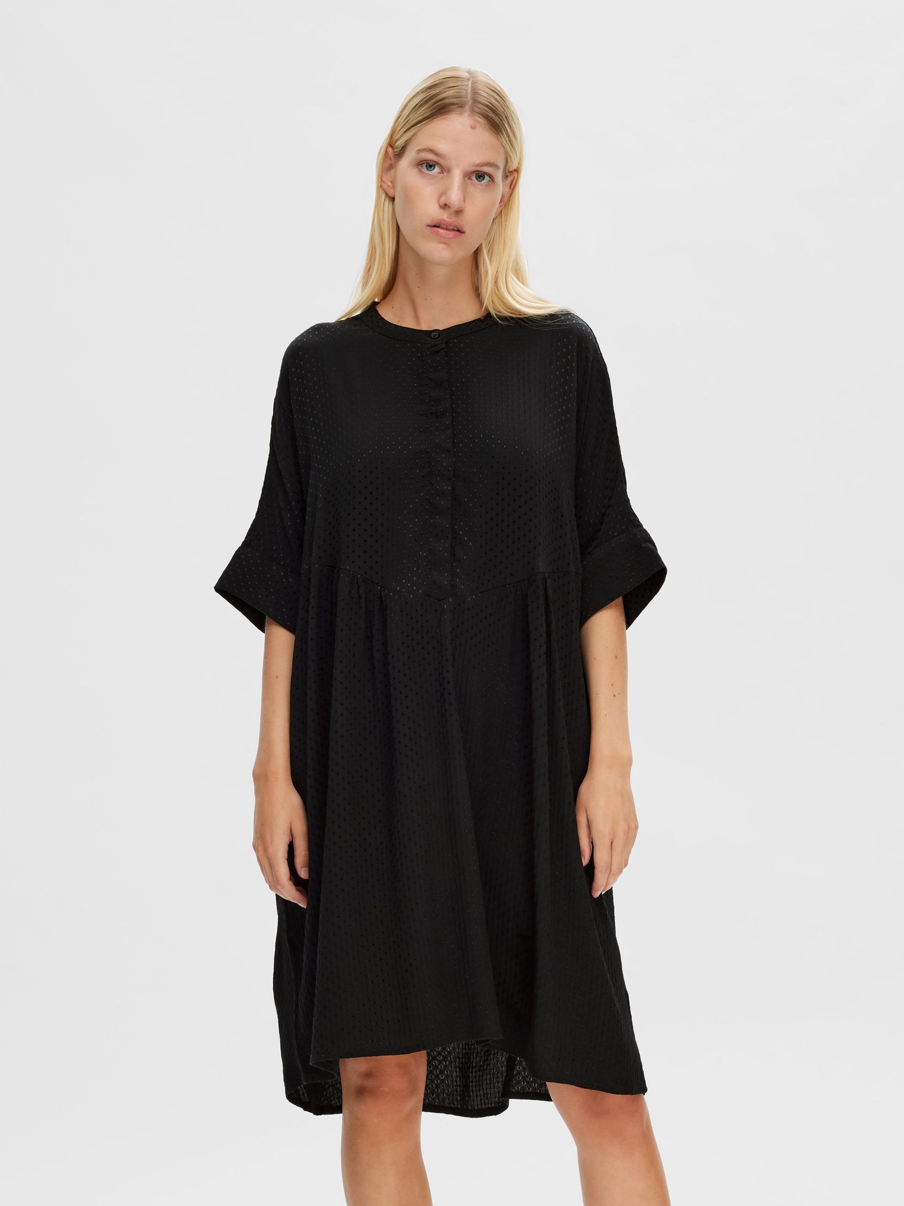 Selected femme jurk clearance zwart