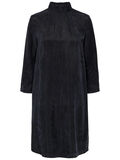 Selected LOOSE FIT - LONG SLEEVED DRESS, Black, highres - 16060981_Black_001.jpg