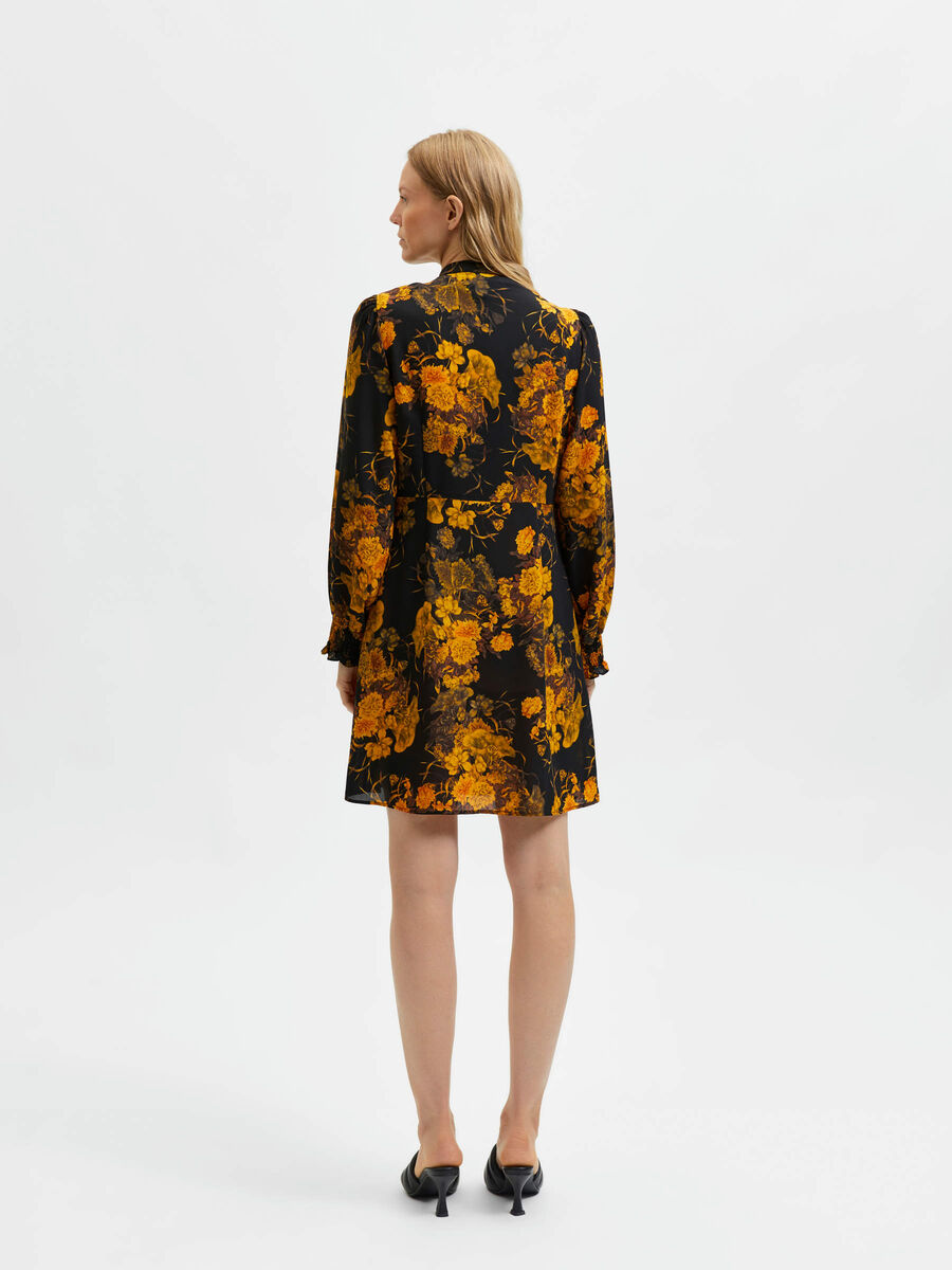 Floral print shirt dress | Selected