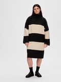 Selected STRIBET STRIKKET KJOLE, Black, highres - 16093129_Black_1090853_002.jpg