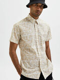 Selected FLORAL PRINT SHIRT, Oatmeal, highres - 16084664_Oatmeal_931860_008.jpg