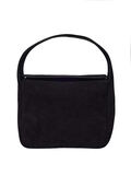 Selected SUEDE SHOULDER BAG, Black, highres - 16088043_Black_001.jpg