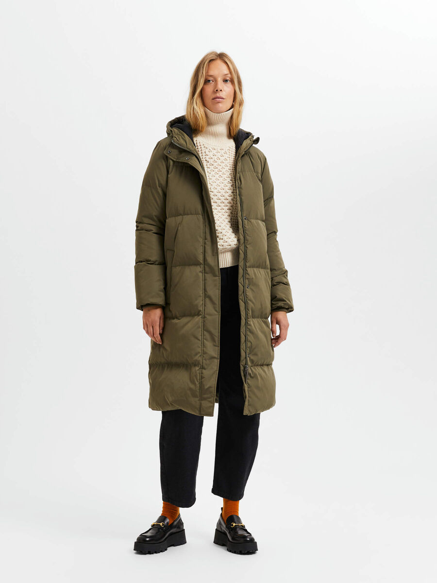 Selected LONGLINE REDOWN ® WATTIERTE JACKE, Tarmac, highres - 16077421_Tarmac_003.jpg