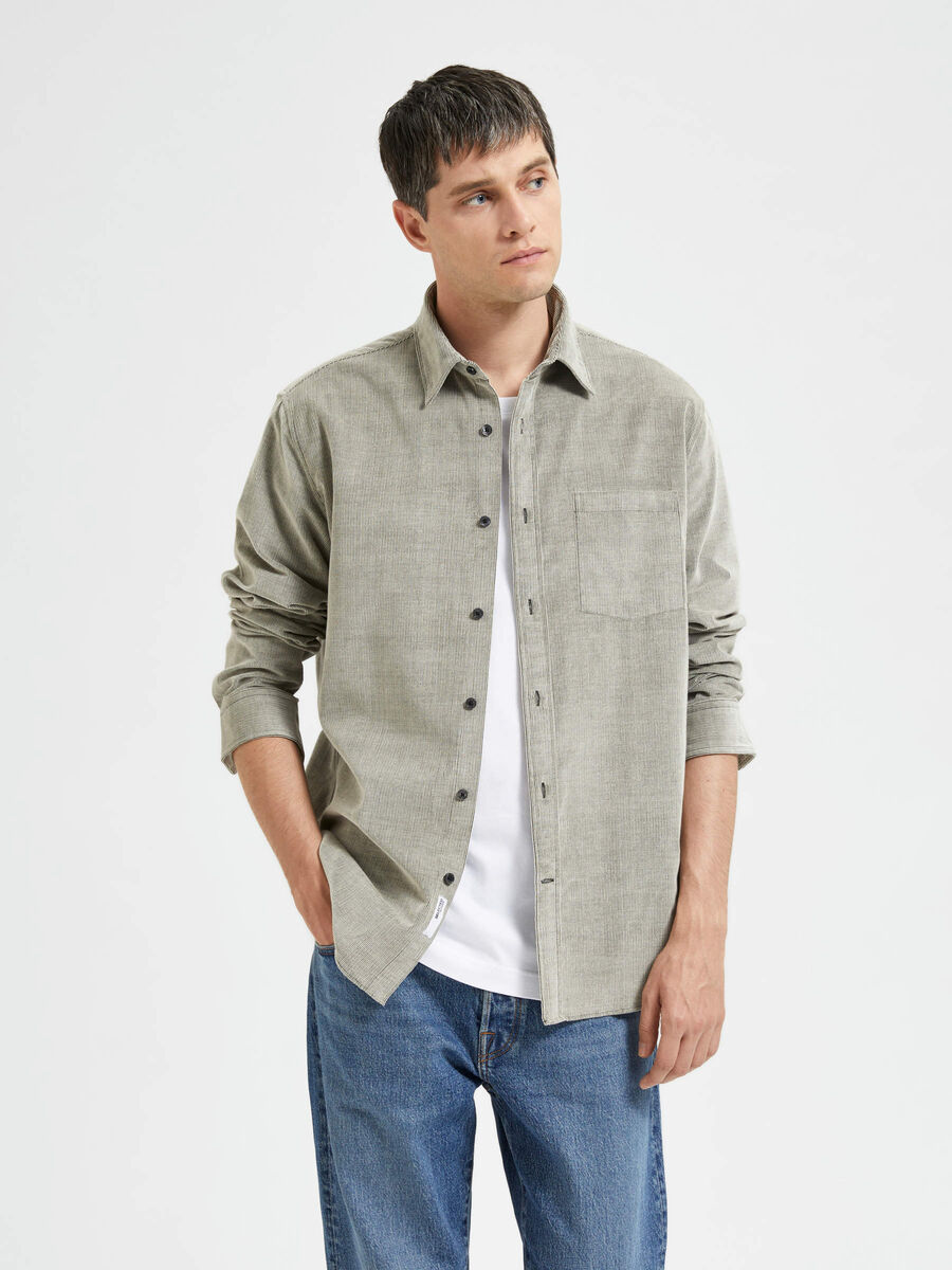 Selected CORD OVERSHIRT, Rosin, highres - 16086513_Rosin_980559_003.jpg