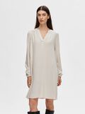 Selected VISCOSE BLEND MINI DRESS, Sandshell, highres - 16093188_Sandshell_003.jpg